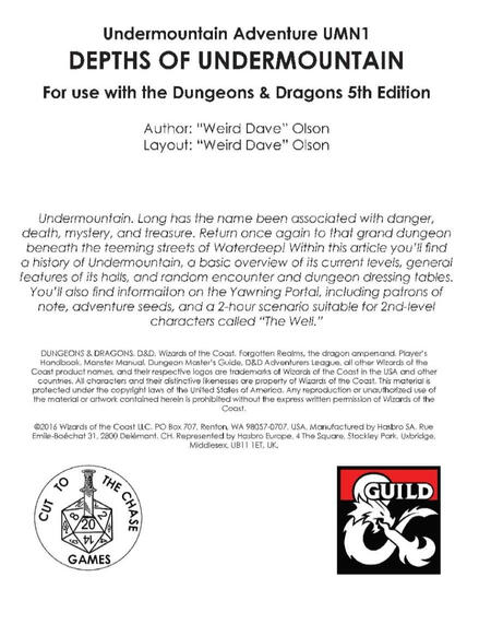 Depths of Undermountain